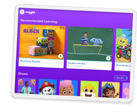 Noggin Shows In 2022 Learning Games For Preschoolers Noggin Early