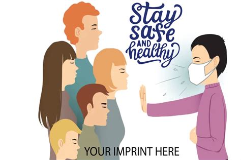 Predesigned Banner Customizable Stay Safe And Healthy With Social