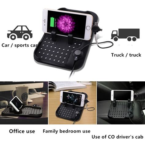 New Car Phone Holder With Charging Usb For Daihatsu Key Terios Sirion