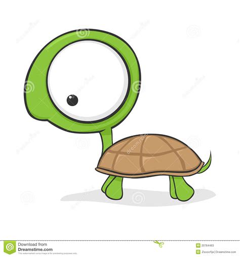 Big Eyed Turtle Stock Vector Illustration Of Reptile