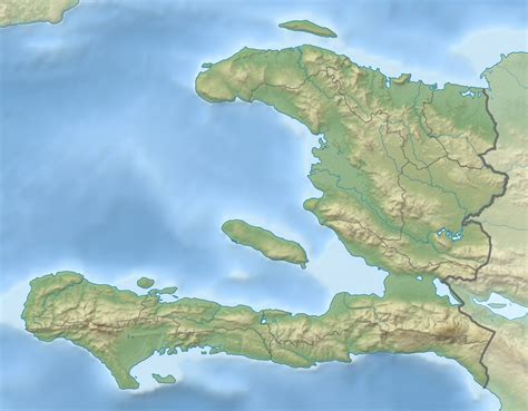 Detailed Relief Map Of Haiti Haiti North America Mapsland Maps