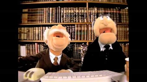 Muppet Voice Comparisons Statler And Waldorf Youtube