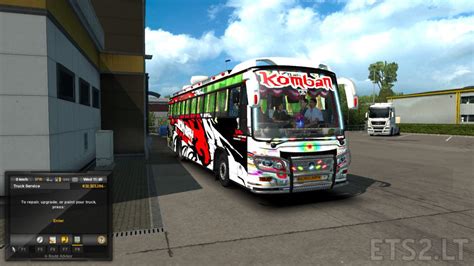 Другие видео об этой игре. Komban Bus Skin 5 in 1 Pack ETS2 | ETS2 mods