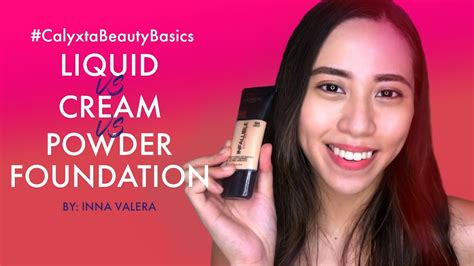 Liquid Vs Cream Vs Powder Foundation By Inna Valera Youtube