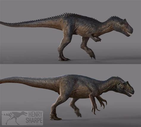 Fixed Jurassic World Allosaurus Paleoart By Henry S Sharpe 2021 Cool Dinosaurs Jurassic World