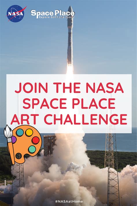 Monthly Nasa Space Place Art Challenge For K 8 In 2021 Nasa Space