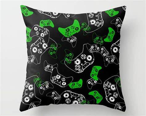 Gamer Pillow With Insert Video Game Pillow Gaming Pillow Etsy Video