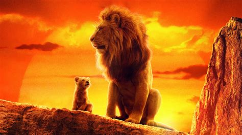 Mufasa The Lion King Movie Simba The Lion King 2019 2k Hd Wallpaper