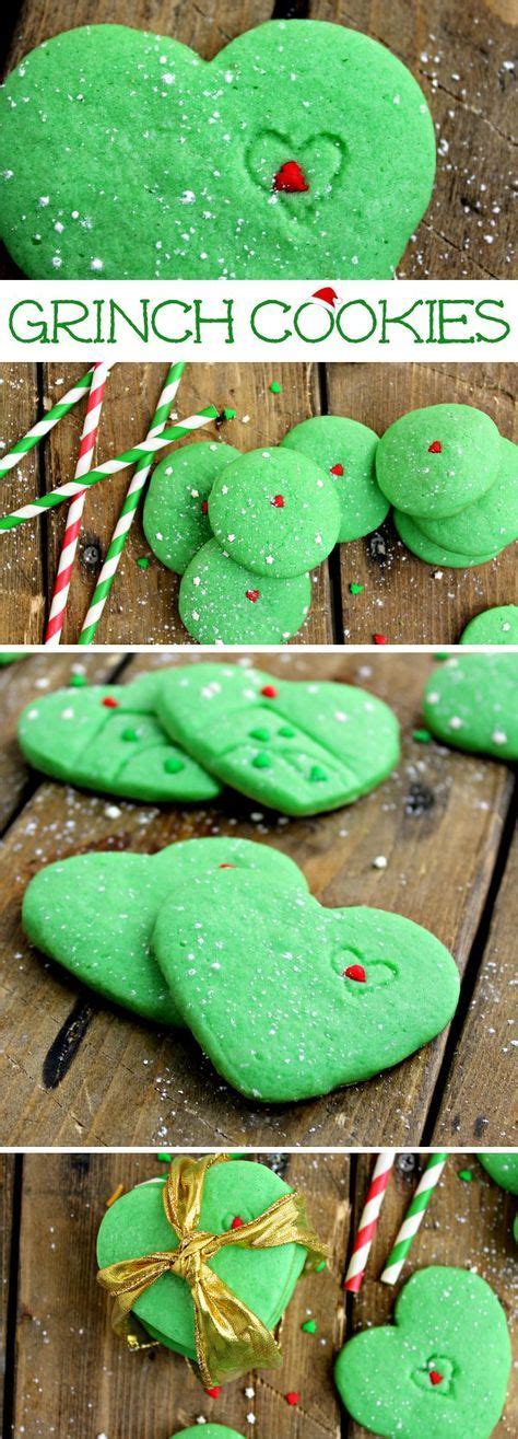 Grinch Cookies Easy Sugar Cookies Grinch Cookies Kid Friendly