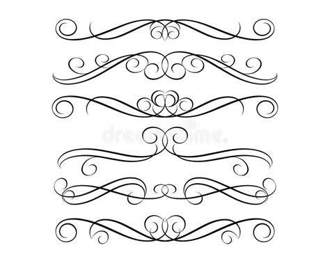 Vintage Decorative Border Stock Vector Illustration Of Element 54250104