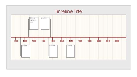 Free Microsoft Office Timeline Templates Tracepsado