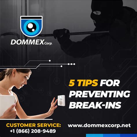 5 Tips For Preventing Home Break Ins Dommex