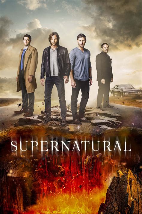 Supernatural S12 Cast Promotional Poster Supernatural Season 12