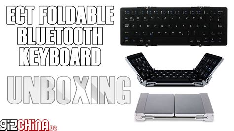 Ec Technology Foldable Bluetooth Keyboard Unboxing Youtube