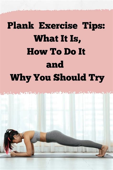 Plank Exercise Tips Build Core Strength And Improve Posture