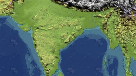 Maps India 3d Max