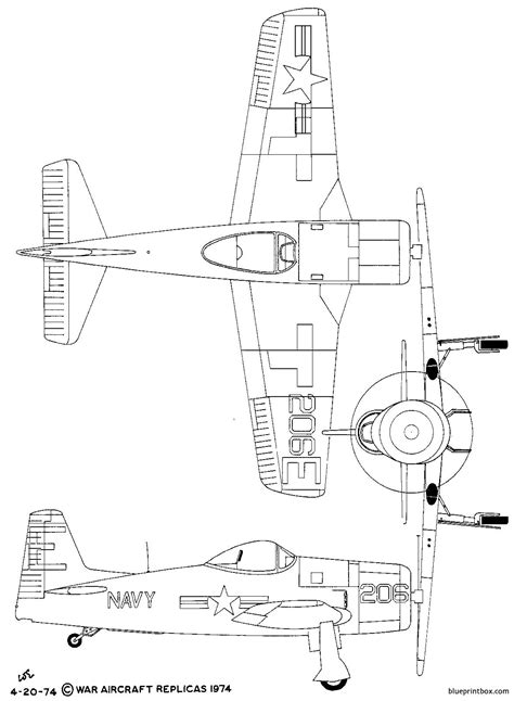 f8f bearcat 2 free plans and blueprints of cars trailers ships airplanes