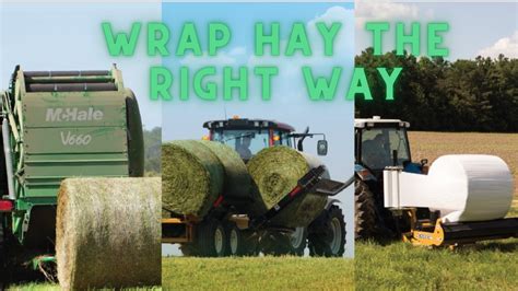 Wrap Hay The Right Way Show Me Shortline Blog