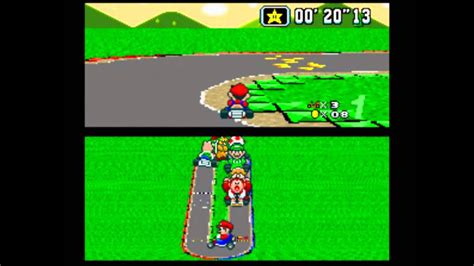Super Mario Kart Custom Track Gcn Baby Park Youtube