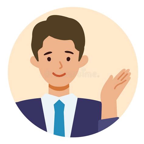 Businessman Cartoon Character People Face Profiles Avatars And Icons