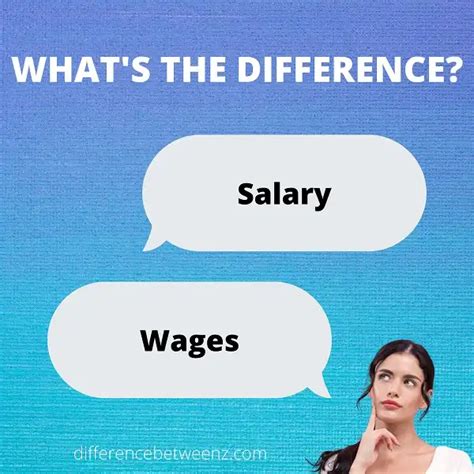Difference Between Salary And Wages Salary Vs Wages