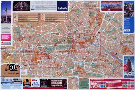 A Tourist Map Of Berlin 1 — Reading The City