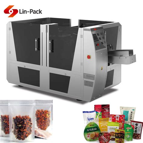 Automatic Packing Machine For Premade Doy Pack Stand Up Zipper Flat