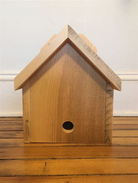 Winter Roosting Box Reclaimed Wooden Conservation Bird Box Etsy