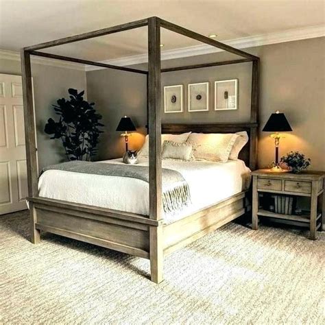Pottery Barn Farmhouse Bed Review In 2020 Farmhouse Canopy Beds