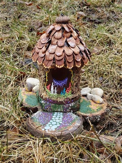 Make A Fairy House Crafts By Amanda