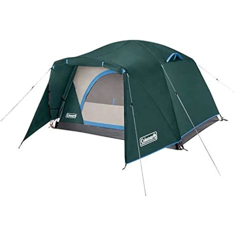 Coleman Skydome Camping Tent With Full Fly Weather Vestibule 246