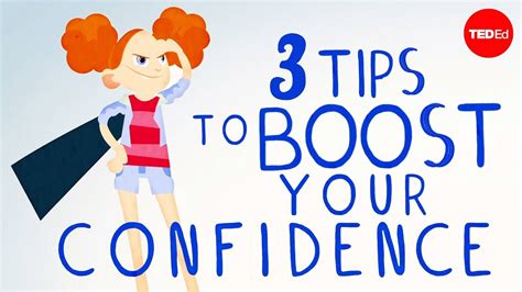 Tips To Boost Your Confidence Ted Ed Youtube