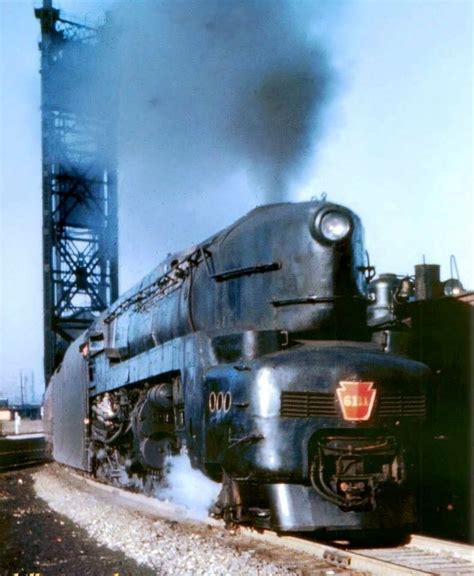Pennsylvania Railroad T1 Class 4 4 4 4 Duplex Locomotive Near 23rd