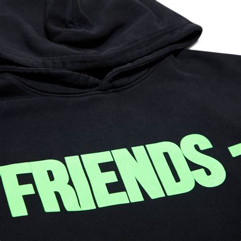 Vlone Friends Hoodie Blackgreen Vlone 1020 100000106fh Gree Goat