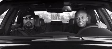 Dr Dre And Ice Cube Introduce Straight Outta Compton Biopic
