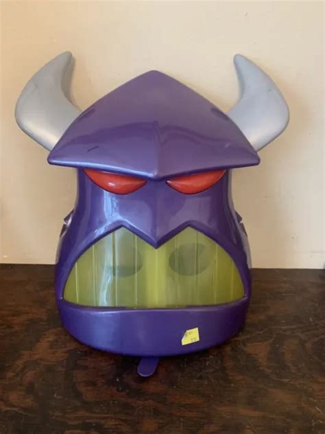 Disney Pixar Evil Emperor Zurg Toy Story Mask Light Up Talking Voice