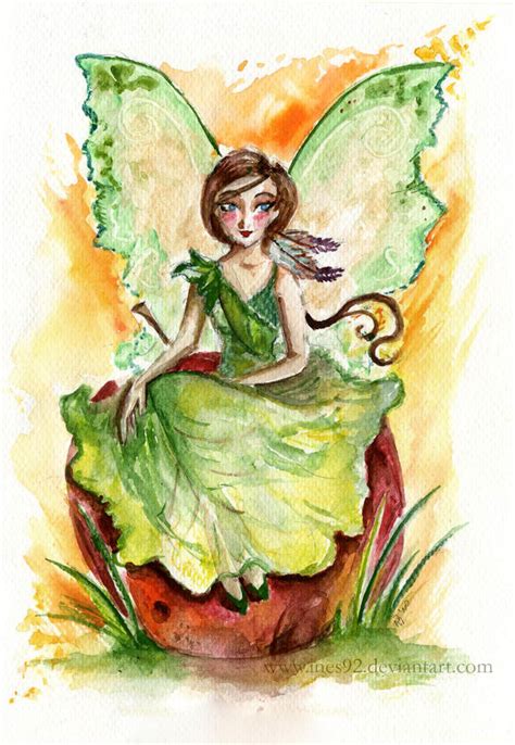 Earth Fairy By Ines92 On Deviantart