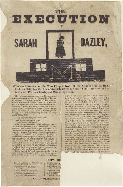 Victorian Crime And Punishment Sarah Dazley Hanging Poster