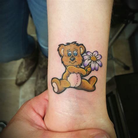 Traditional Teddy Bear Tattoo Design Talk