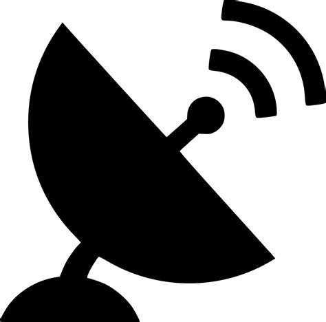 Satellite Antenna Svg Png Icon Free Download - Satellite ...