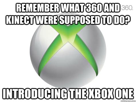 Remember What 360 And Kinect Were Supposed To Do Introducing The Xbox