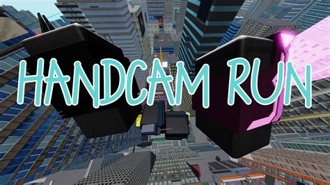 Handcam Run Roblox Parkour Youtube