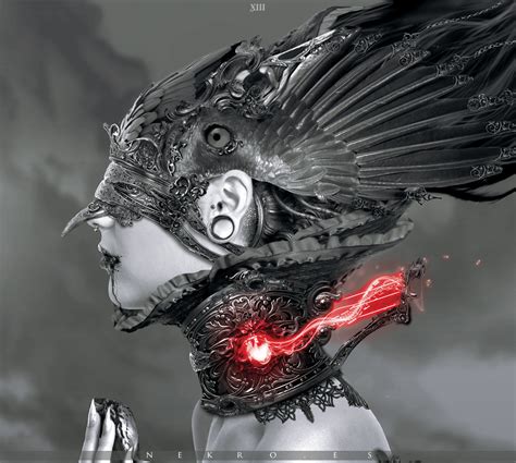 The Stunning Digital Artworks Of Nekro Fantasy