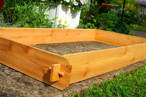Garden Raised Bed Planter Flower Box Cedar Vegetable Kit