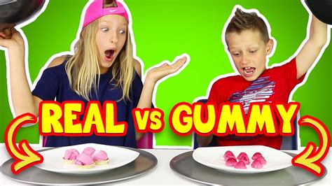 Gummy Vs Real Food 5 Youtube