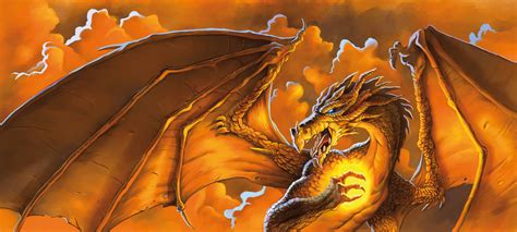 Orange Dragon By Sepiawolf On Deviantart