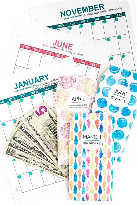12 Months12 Savings Challenges Start Now The Budget Mom