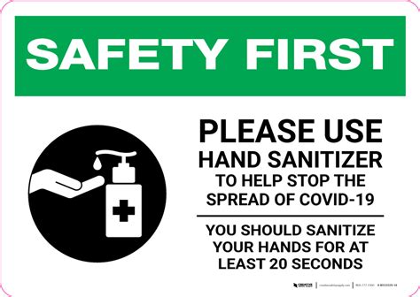 Please Sanitize Sign Printable Printable Word Searches