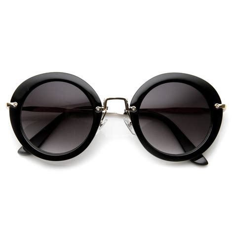 trendy womens fashion oversize round sunglasses zerouv