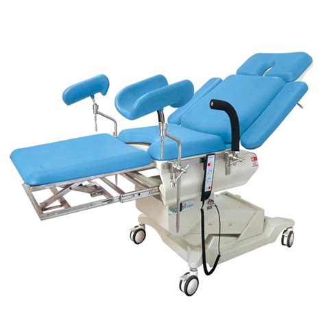 S00 Electric Hydraulic Gynecology Ob Bed Manual Gyn Exam Delivery Table View Portable